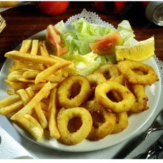 Menú Plato De Calamares a la romana 