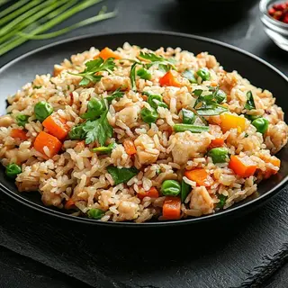 Riz Cantonais Végétarien
