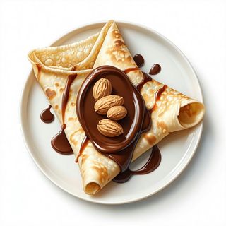 Crepes Nutella e burro d'arachidi