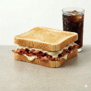 Sándwich De Bacon Y Queso
