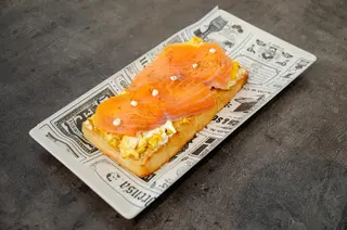 Tostada Ahumada