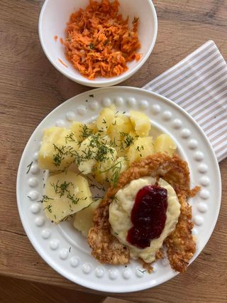 Kotlet hawajski z opakowaniem
