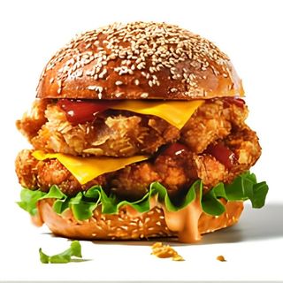 Double Chicken Burger
