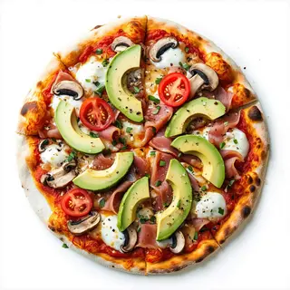 Pizza aguacate (30 cm.)