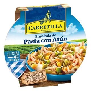 Ensalada De Pasta Con Atún Carretilla 240 Gr.