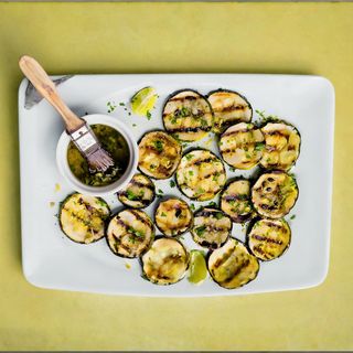 Кабачки на мангале