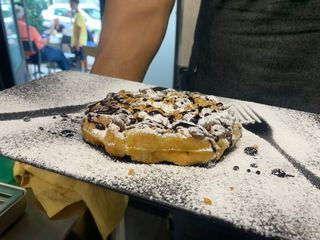 Waffle con Nutella Ferrero