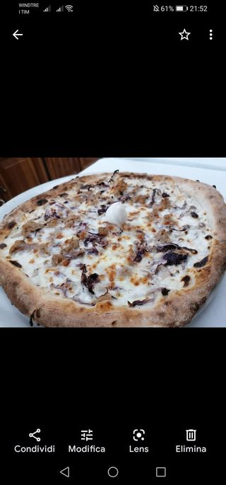 Pizza trevigiana a 1 kg