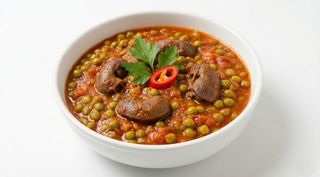 Petit Pois Au Rognon & Pain