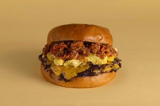 Chili Scramble Burger