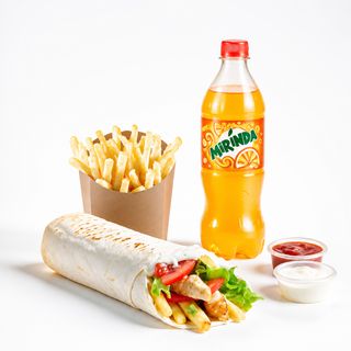 Meniu kebab arab de pui