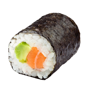 Maki De Salmón Y Aguacate(8u)