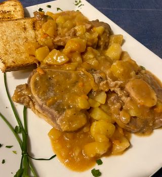 Ossobuco di vitello con patate