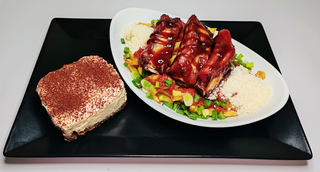 Combo Farfurie cu Coaste