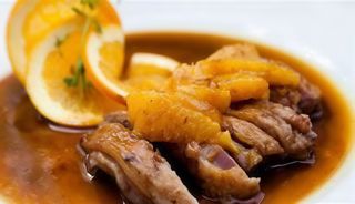Pato Con Salsa De Naranja
