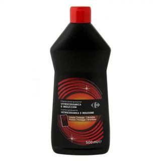Limpiador Vitrocerámica E Inducción Crema Carrefour 500 Ml