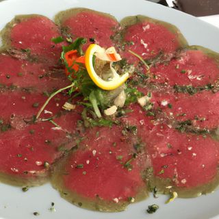 Carpaccio de buey