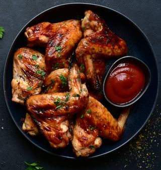 Chrupiące skrzydełka na ostro 1kg