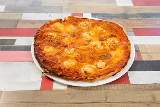 Pizza de salmón