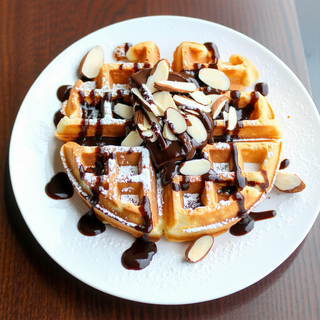 Gaufre Nutella Amande