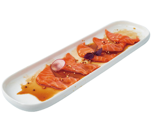 101. Carpaccio Salmón