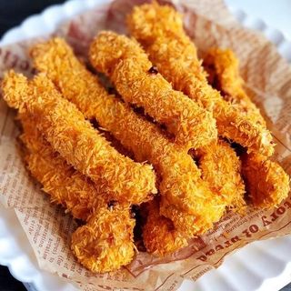 Tiras De Pollo Frito Ración Grande 