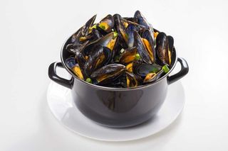 Mexilhão Grelhado com Alho