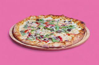 Pizza Pollo e Funghi