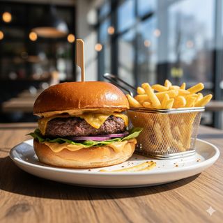 Hamburguesa 100% vacuno (140 g.)