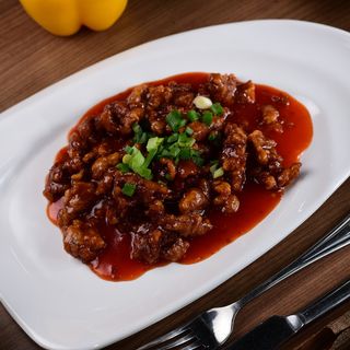 Говяжьи палочки в кисло-сладком соусе