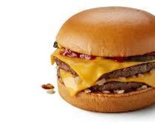Triplo cheese burger
