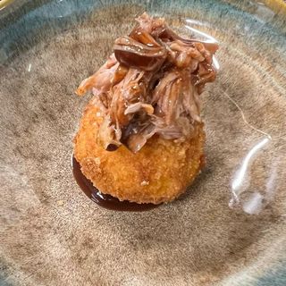 Amuse pulled pork
