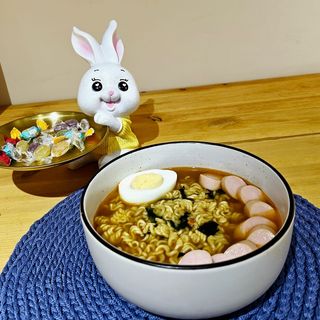 Рамен на говяжем бульоне