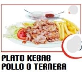 Plato Pollo, Ternera o Miixto