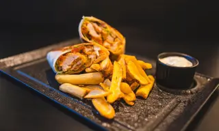 Wrap de pui crispy