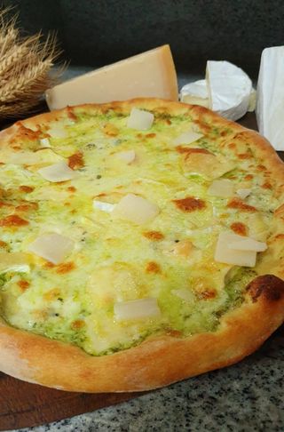 Pizza Pesto de post