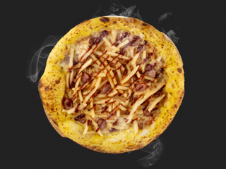 Американо з ковбасками піца