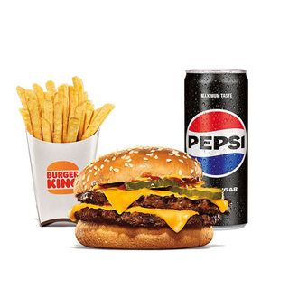 Double Cheeseburger Meniu