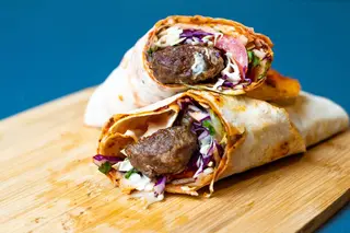 Kombinacija Torpedo wrap s junećim ćuftama