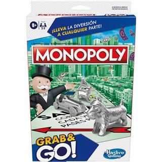Monopoly De Viaje. Grab & Go - 5010996164445