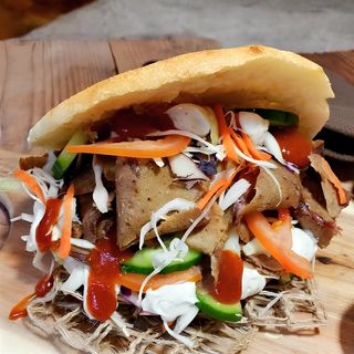 Kebab Bułka amerykański duży