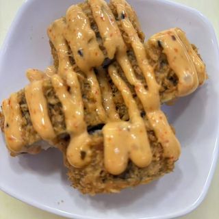 78A-Crispy salmon veggi roll(4 uds)