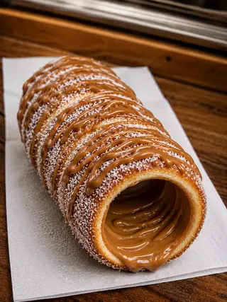 Chimney Cake De Dulce De Leche