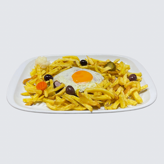 Hambúrguer no prato