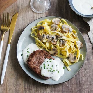 Tagliatelles Bœuf Champignon