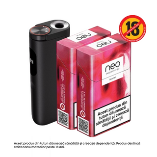 Starter Kit glo™ Hyper PRO Obsidian Black + neo™ Scarlet