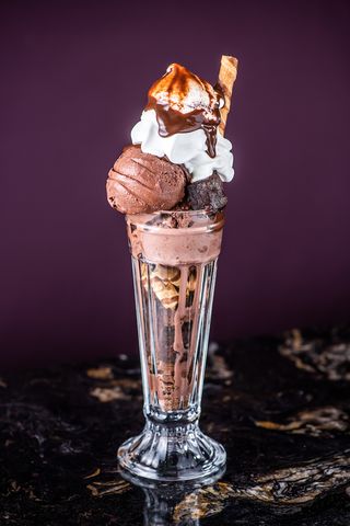 Brownie Tower Sundae