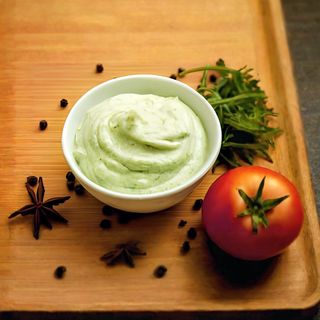 Maioneză cu ceapă verde