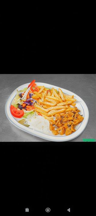 Shawarma Casera En Plato