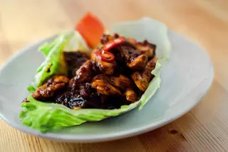 Kam heong de pollo